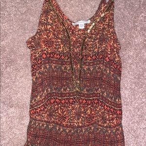 patterned American eagle jumpsuit